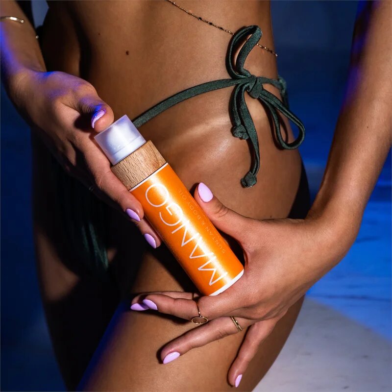COCOSOLIS MANGO negovalno olje za sončenje brez zaščitnega faktorja z vonjem Mango 110 ml