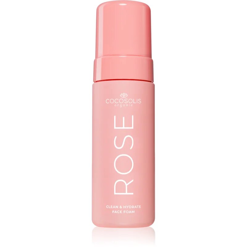 COCOSOLIS ROSE Clean & Hydrate Face Foam čistilna pena za obraz z vlažilnim učinkom 150 ml