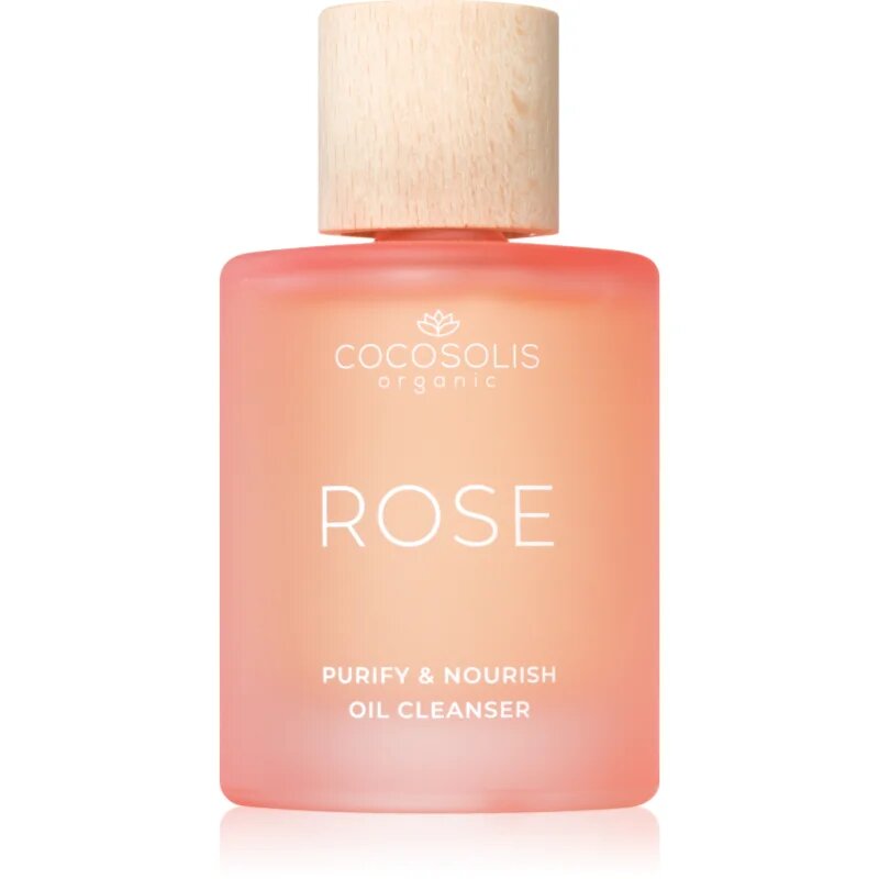 COCOSOLIS ROSE Purify & Nourish Oil Cleanser čistilno olje za obraz s hranilnim učinkom 50 ml