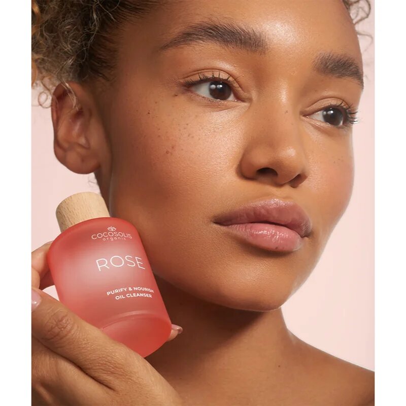 COCOSOLIS ROSE Purify & Nourish Oil Cleanser čistilno olje za obraz s hranilnim učinkom 50 ml
