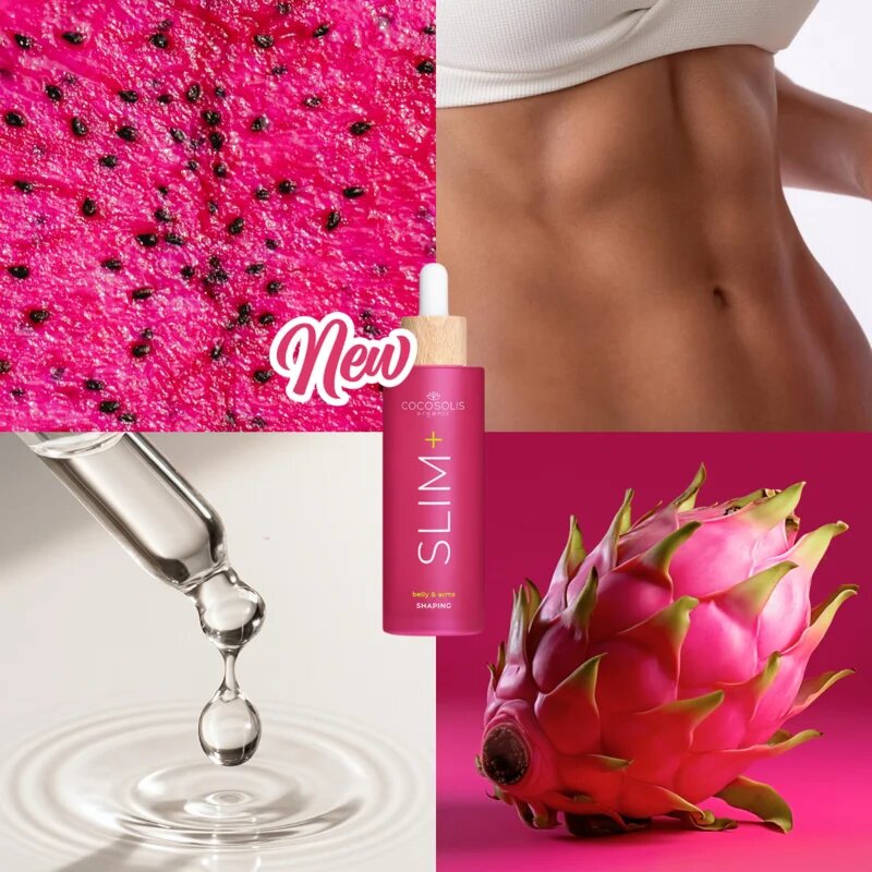 COCOSOLIS SLIM+ serum za preoblikovanje za roke in telo z vonjem Blood Orange 100 ml