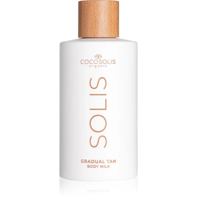 COCOSOLIS SOLIS Gradual Tan Body Milk samoporjavitveni losjon za postopno porjavitev z vonjem Caramel Latte 200 ml