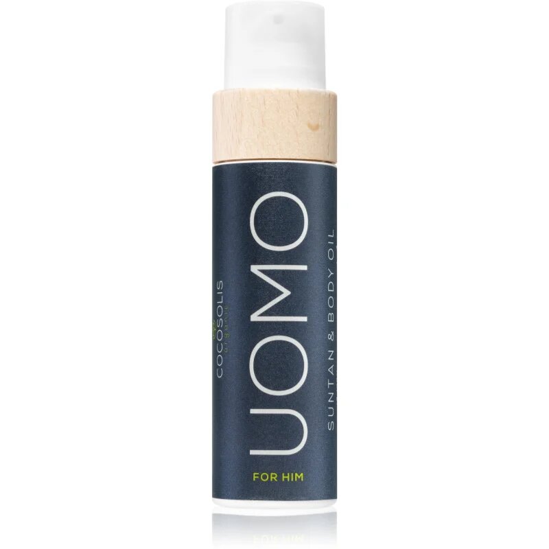 COCOSOLIS UOMO negovalno olje za sončenje brez zaščitnega faktorja za moške Black Coconut 110 ml
