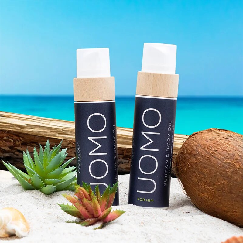 COCOSOLIS UOMO negovalno olje za sončenje brez zaščitnega faktorja za moške Black Coconut 110 ml