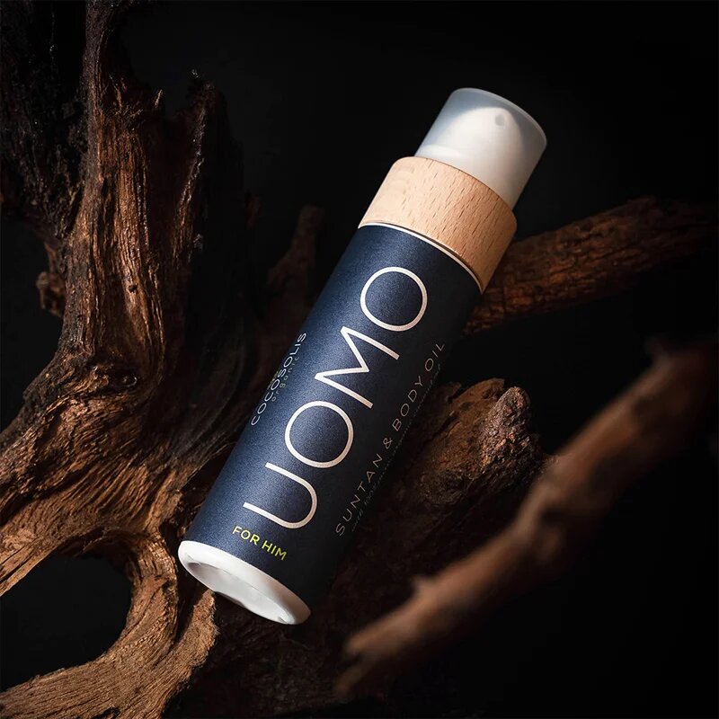 COCOSOLIS UOMO negovalno olje za sončenje brez zaščitnega faktorja za moške Black Coconut 110 ml
