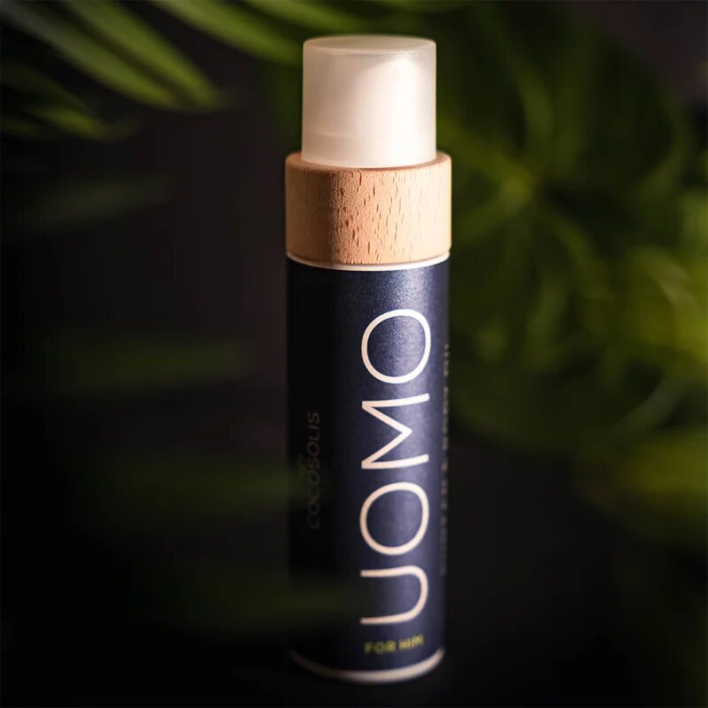 COCOSOLIS UOMO negovalno olje za sončenje brez zaščitnega faktorja za moške Black Coconut 110 ml