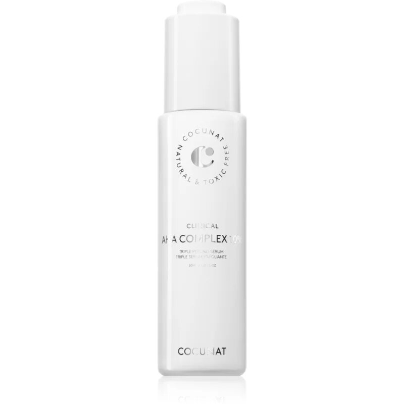 Cocunat Clinical AHA Complex 10% nežni nočni piling serum proti staranju 30 ml