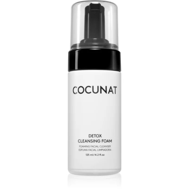 Cocunat Detox Cleansing Foam čistilna pena za mešano do mastno kožo 125 ml