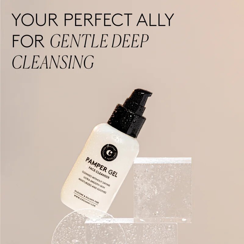 Cocunat Pamper Gel čistilni gel za obraz 100 ml
