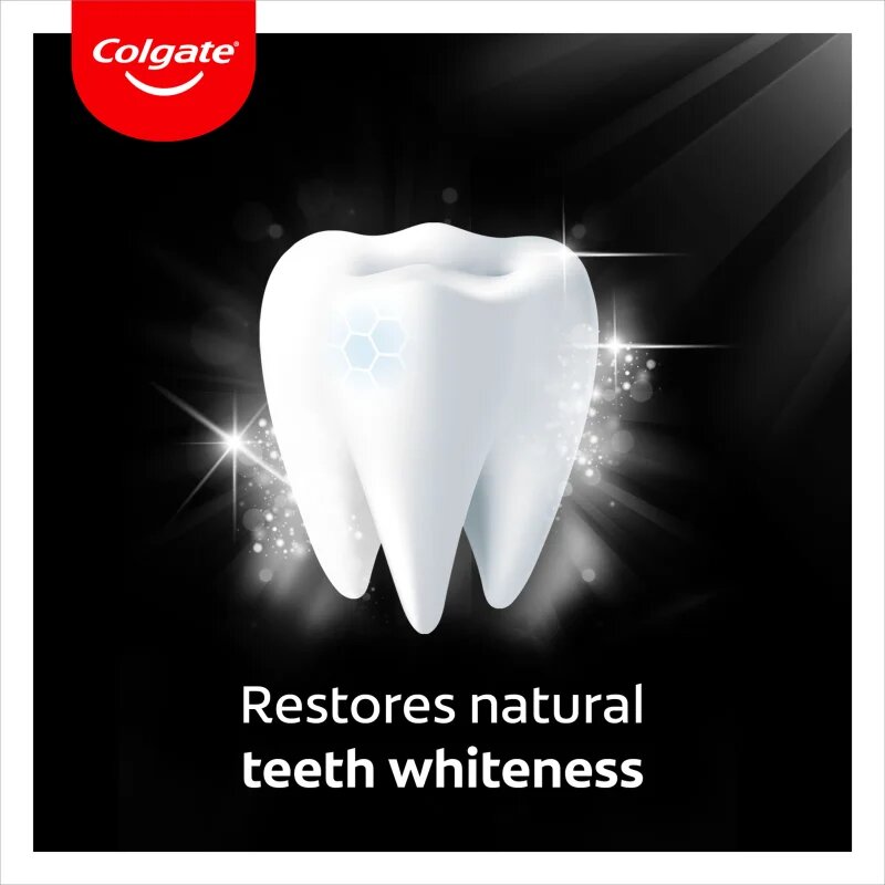 Colgate Advanced White Charcoal belilna zobna pasta z aktivnim ogljem 75 ml