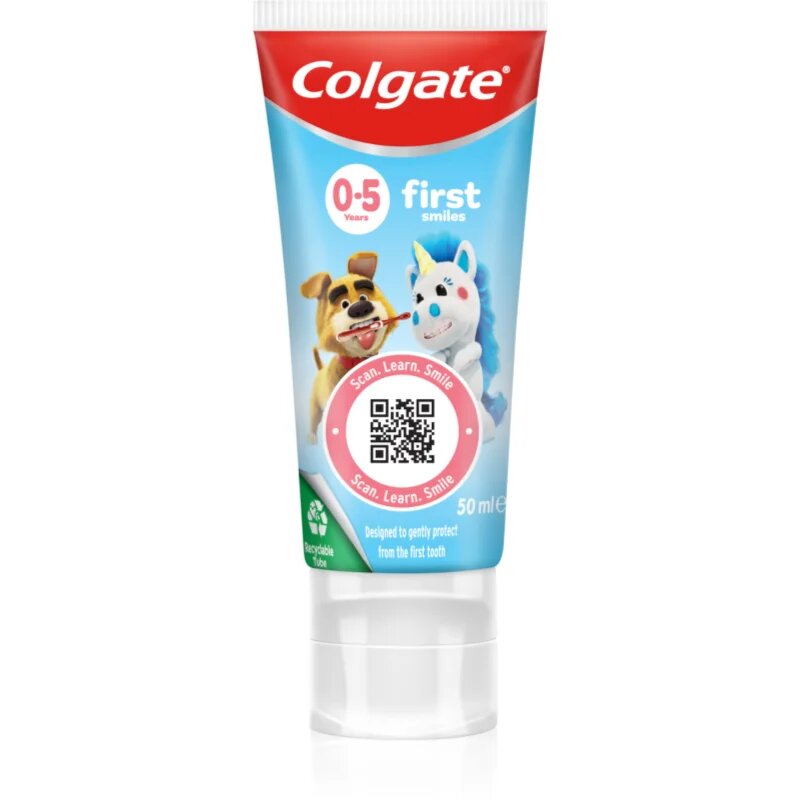 Colgate First Smiles 0-5 zobna pasta za otroke 50 ml