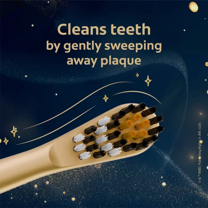 Colgate Harry Potter baterijska zobna ščetka za otroke ekstra soft Silver 1 kos