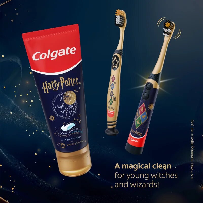 Colgate Harry Potter Bubbling Cauldron zobna pasta za otroke 50 ml