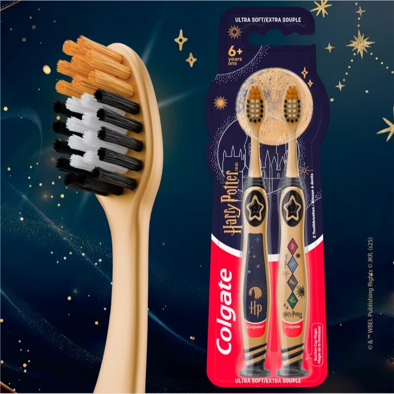 Colgate Harry Potter zobna ščetka za otroke ekstra soft 2 kos