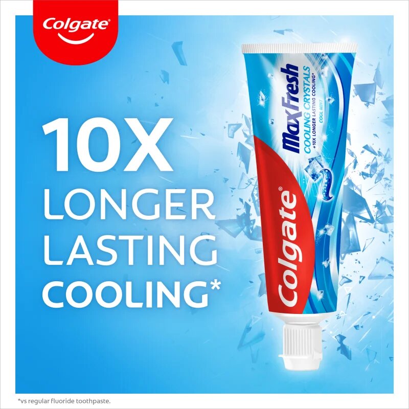 Colgate Max Fresh Cooling Crystals zobna pasta za beljenje zob 75 ml