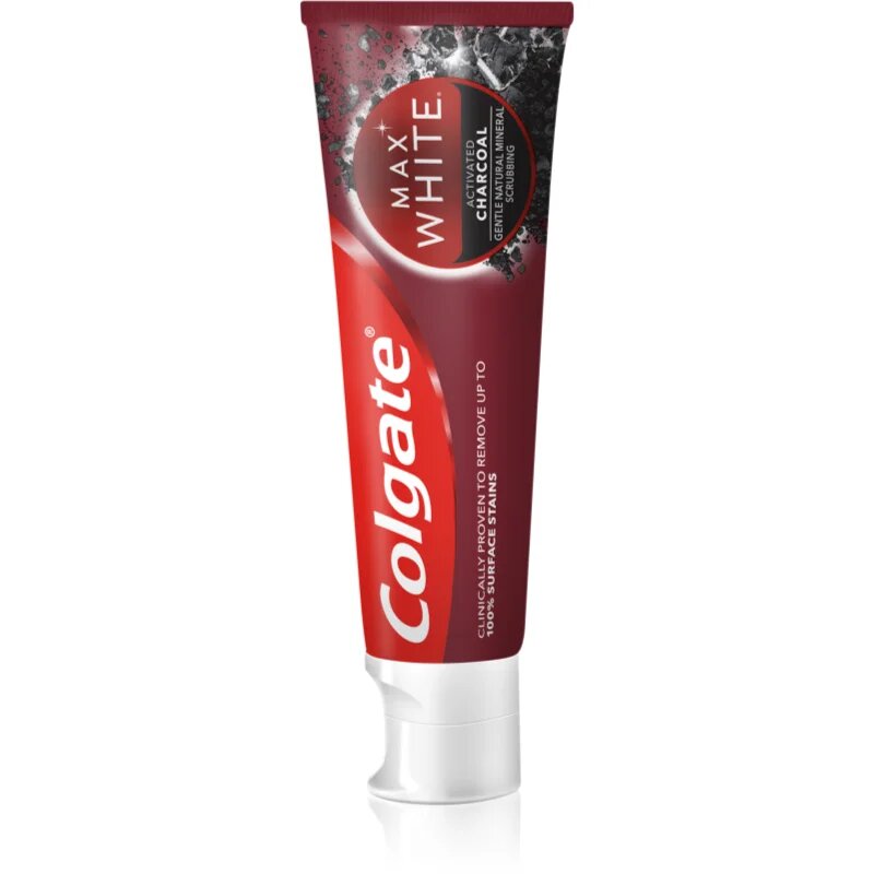 Colgate Max White Charcoal zobna pasta za beljenje zob 75 ml