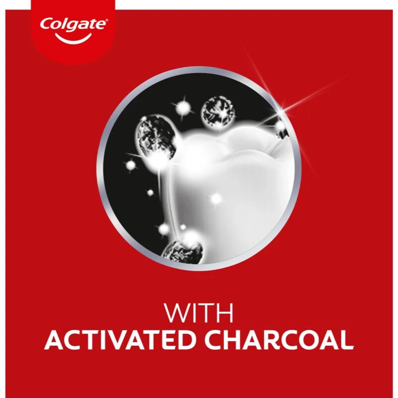 Colgate Max White Charcoal zobna pasta za beljenje zob 75 ml
