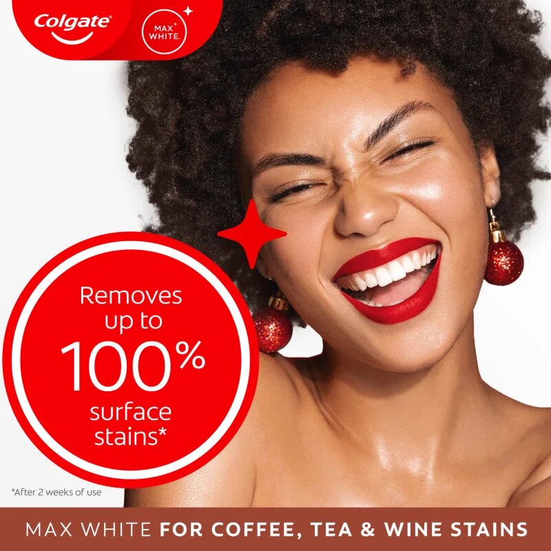 Colgate Max White One Coffee Tea & Wine zobna pasta za beljenje zob 75 ml