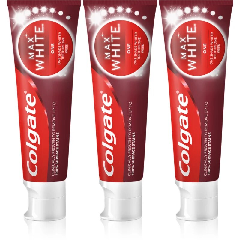 Colgate Max White One zobna pasta za beljenje zob 3x75 ml