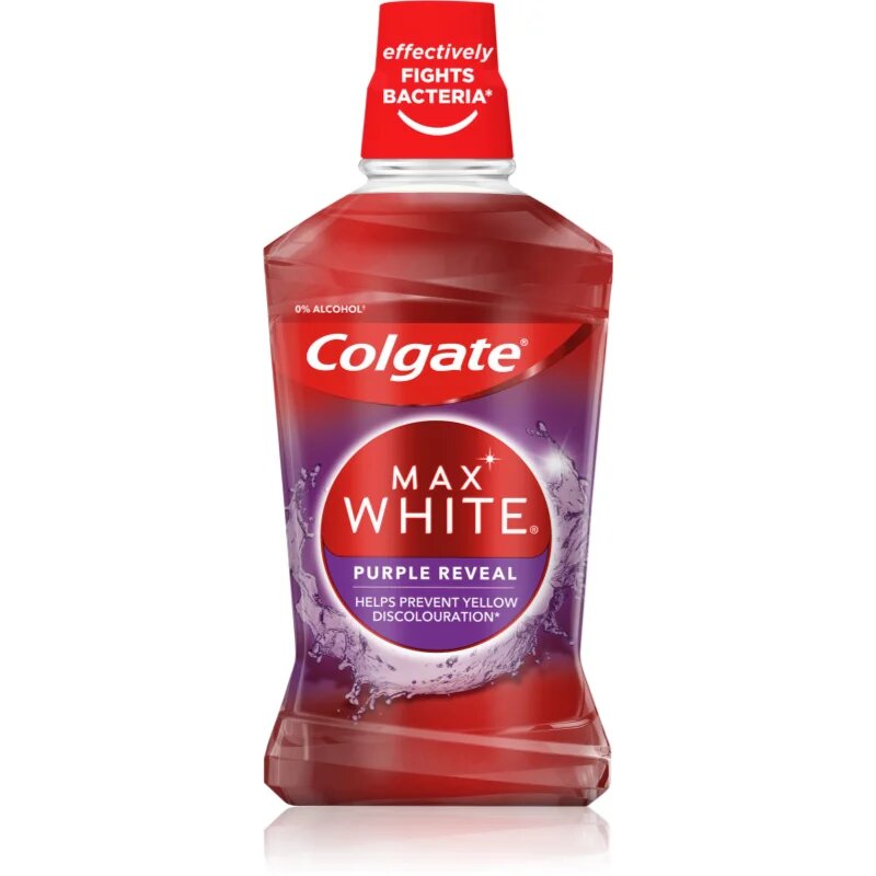 Colgate Max White Purple Reveal ustna voda z belilnim učinkom 500 ml
