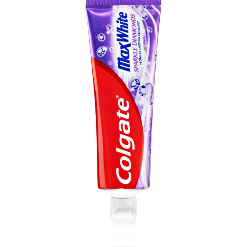 Colgate Max White Sparkle Diamonds belilna zobna pasta s fluoridom Spearmint 75 ml