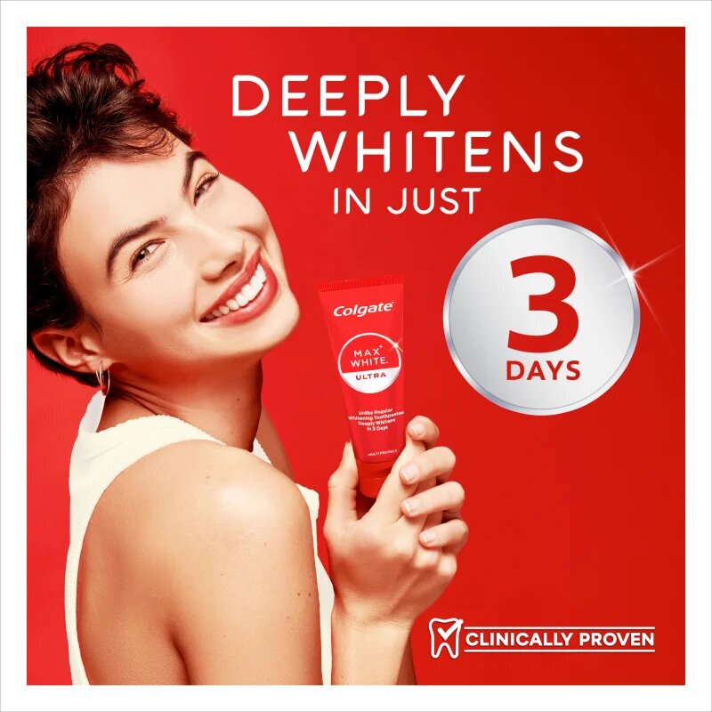 Colgate Max White Ultra Multi Protect zobna pasta za beljenje zob 50 ml