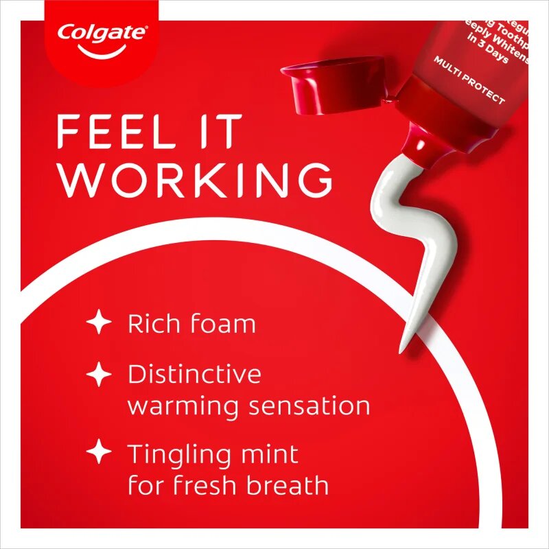 Colgate Max White Ultra Multi Protect zobna pasta za beljenje zob 50 ml