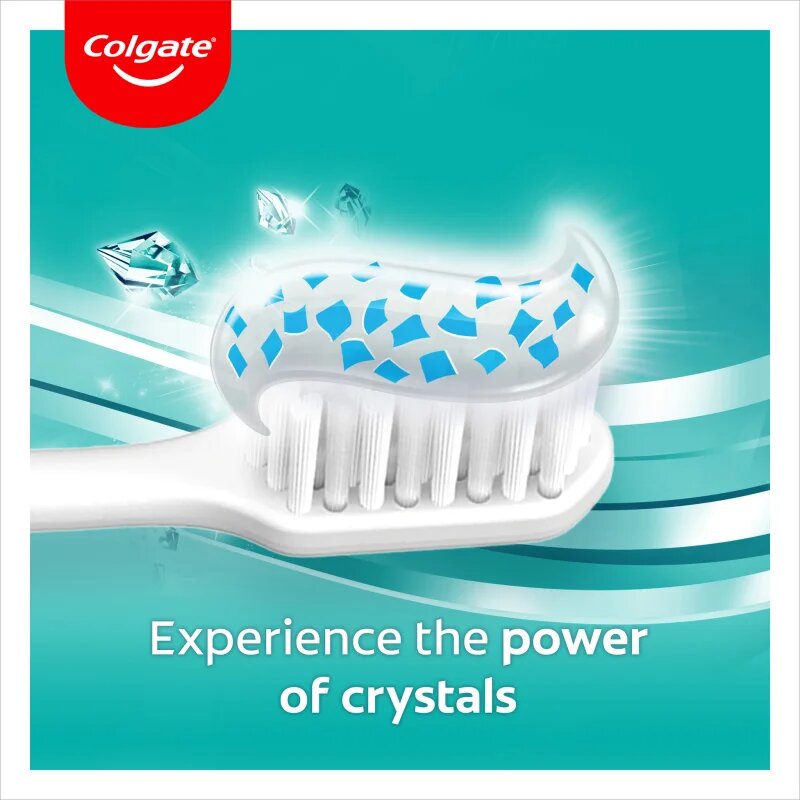 Colgate Max White White Crystals zobna pasta za beljenje zob 75 ml