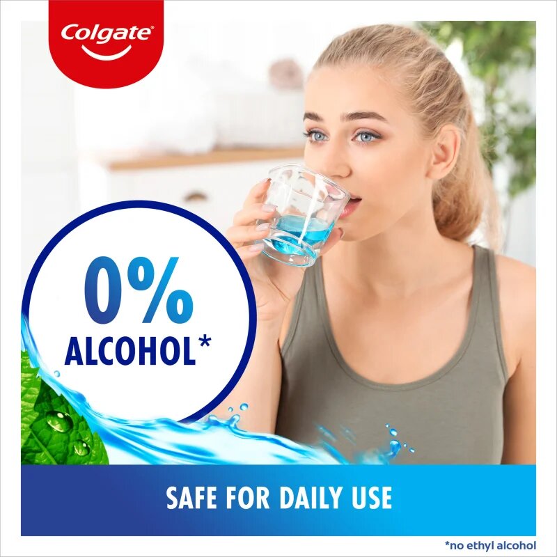 Colgate Plax Cool Mint zeliščna ustna voda 500 ml