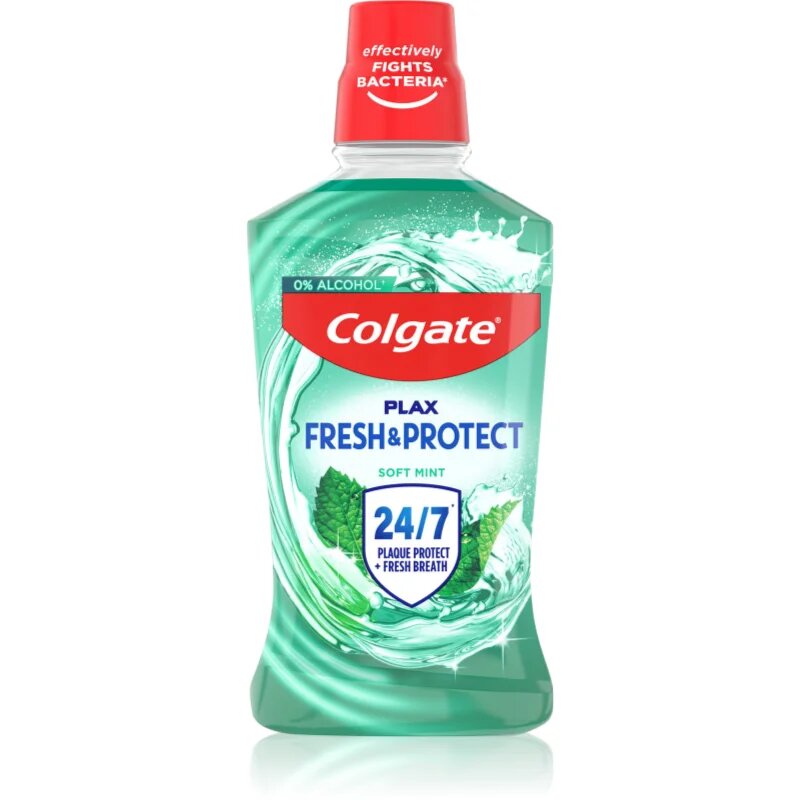 Colgate Plax Soft Mint ustna voda proti zobnim oblogam 500 ml