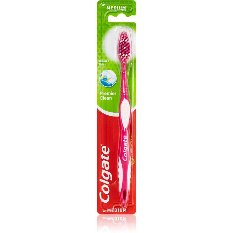 Colgate Premier Clean zobna ščetka medium 1 kos