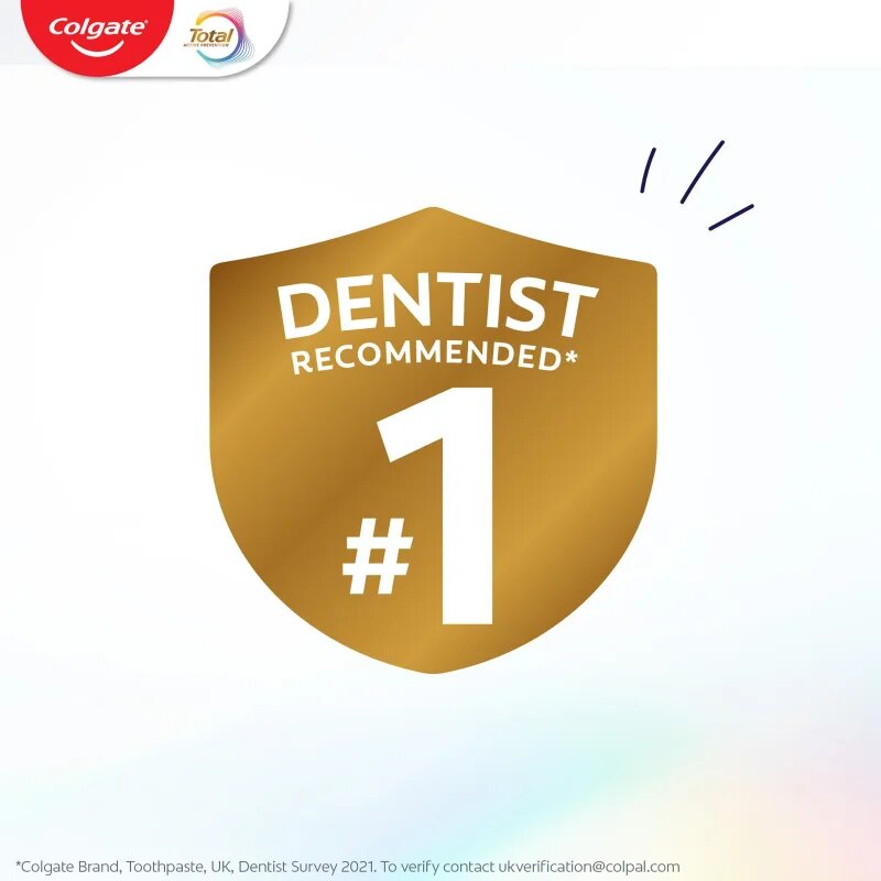 Colgate Total Junior Active Prevention Mild Mint zobna pasta za temeljito čiščenje zob in ustne votline za otroke 50 ml