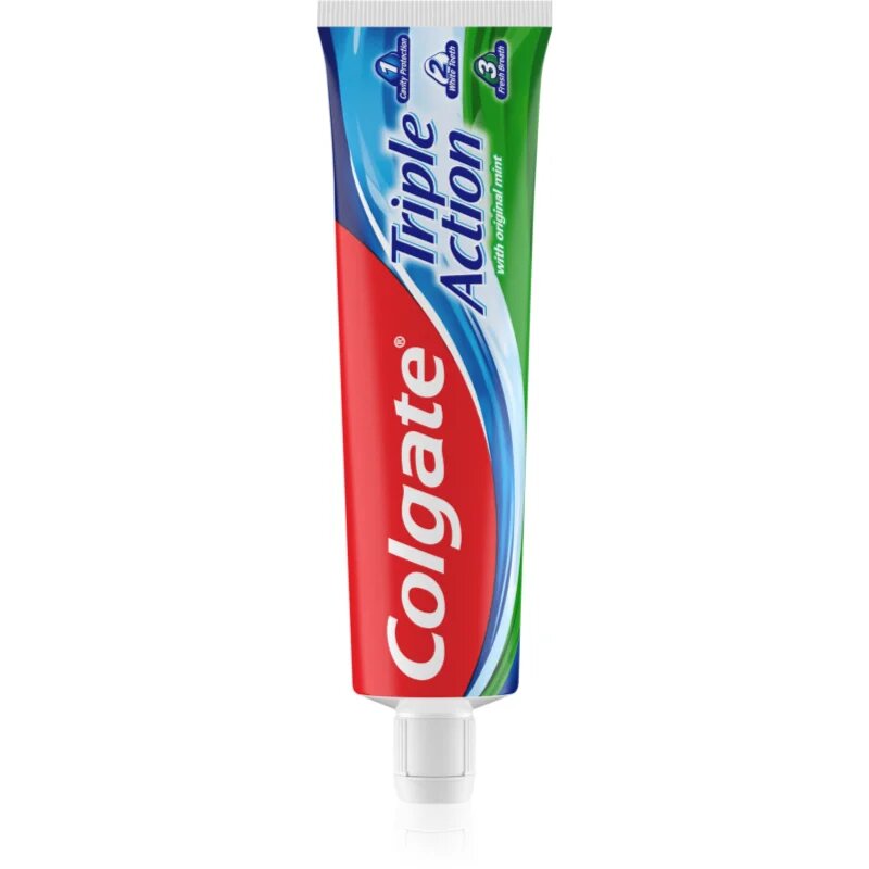 Colgate Triple Action Original Mint zobna pasta proti kariesu 50 ml