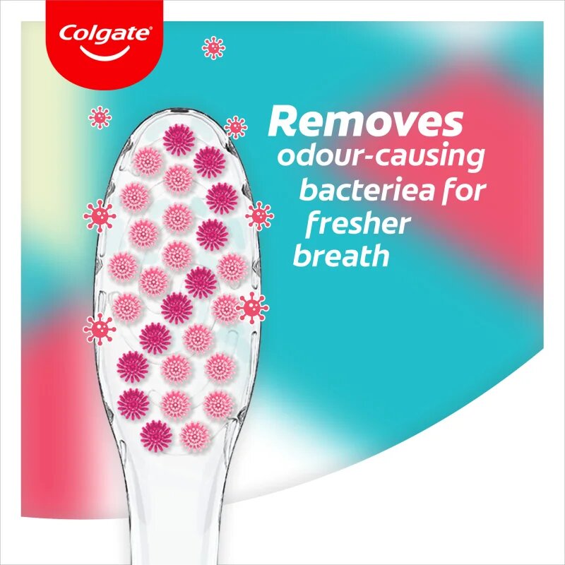 Colgate Twister Design Edition zobna ščetka 4 kos