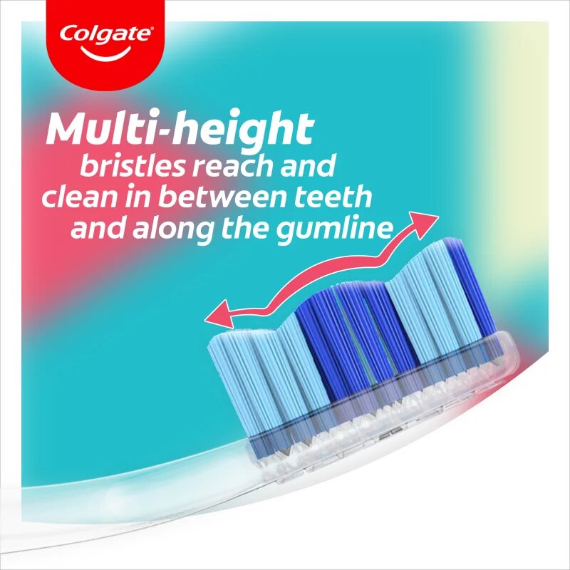 Colgate Twister Design Edition zobna ščetka 4 kos