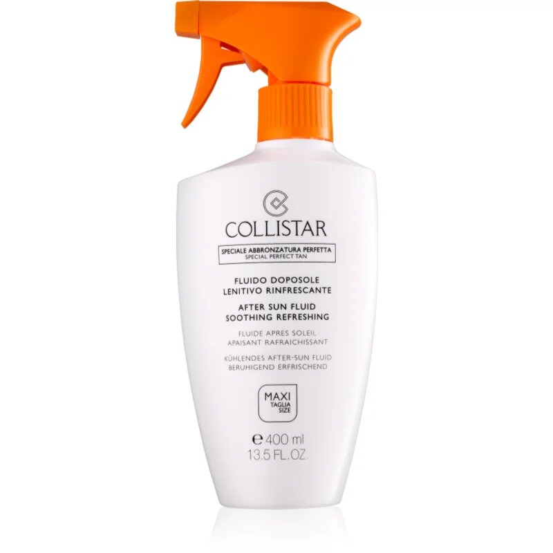 Collistar After Sun Fluid Soothing Refreshing pomirjevalni fluid za telo po sončenju 400 ml