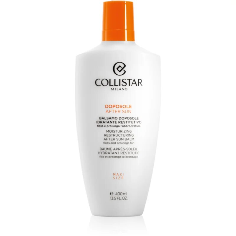 Collistar After Sun Moisturizing Restructuring After Sun Balm balzam za telo po sončenju 400 ml