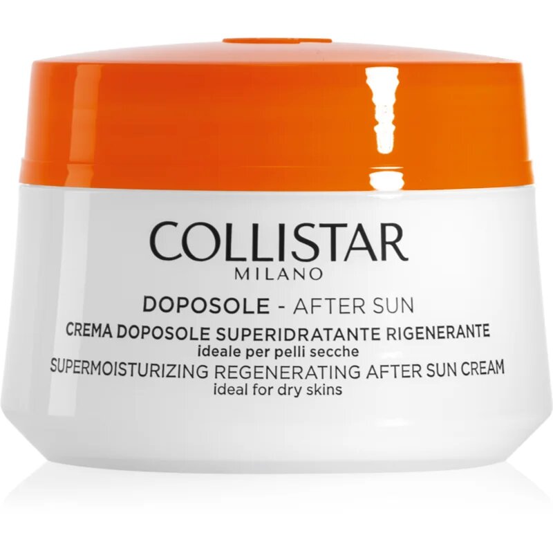 Collistar After Sun Supermoisturizing Regenerating Cream regeneracijska in vlažilna krema po sončenju 200 ml