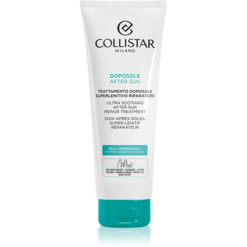Collistar After Sun Ultra Soothing Repair Treatment pomirjujoča in obnovitvena nega po sončenju 250 ml