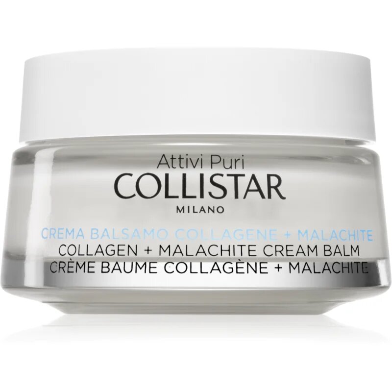 Collistar Attivi Puri Collagen Malachite Cream Balm vlažilna krema proti staranju s kolagenom 50 ml