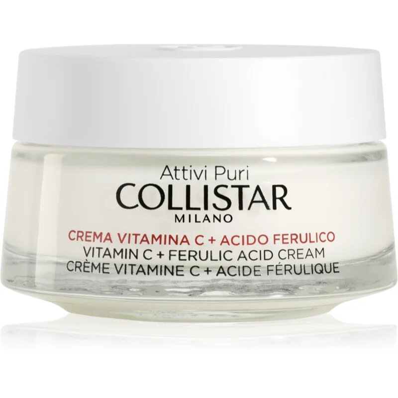 Collistar Attivi Puri Vitamin C + Ferulic Acid Cream krema za posvetljevanje z vitaminom C 50 ml