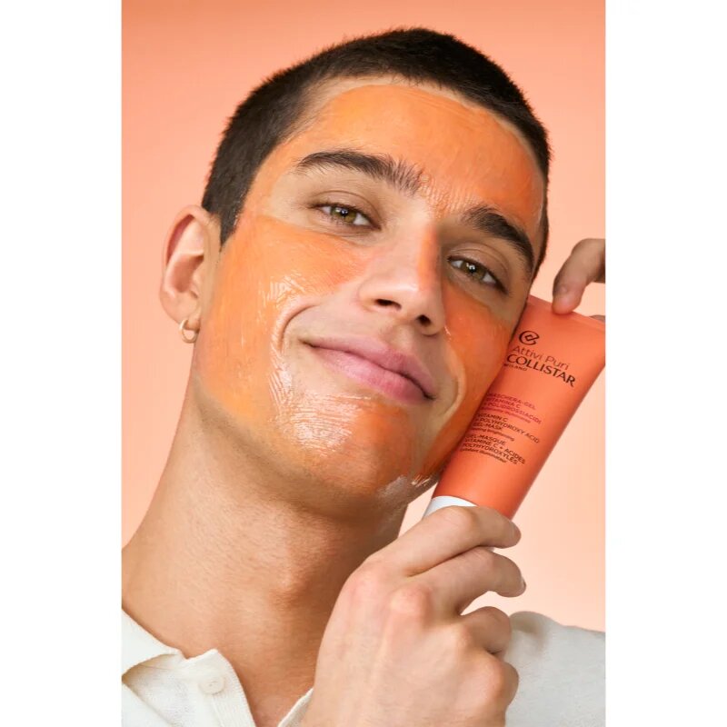 Collistar Attivi Puri Vitamin C + Polyhydroxy Acid Gel-Mask gel maska z vitaminom C 75 ml