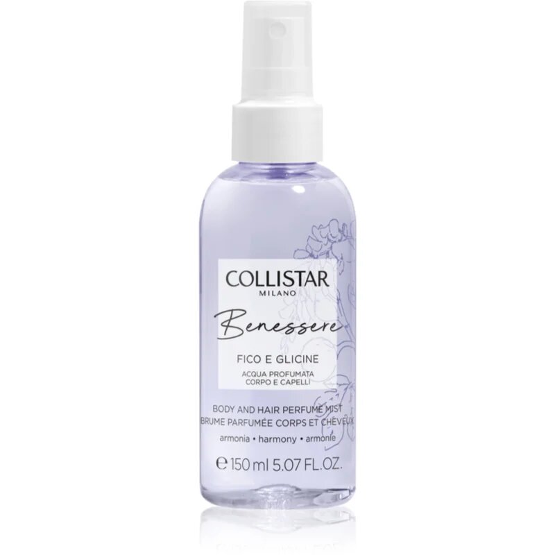 Collistar Benessere Fig and Wisteria parfumska meglica za lase in telo za ženske 150 ml