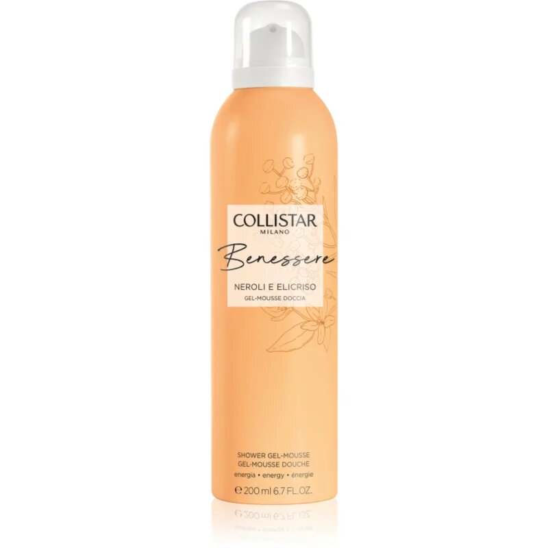 Collistar Benessere Neroli and Helichrysum pena za prhanje z gelasto teksturo 200 ml