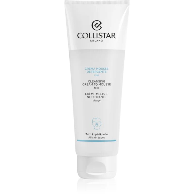 Collistar Cleansing Cream To Mousse kremasta čistilna pena 125 ml
