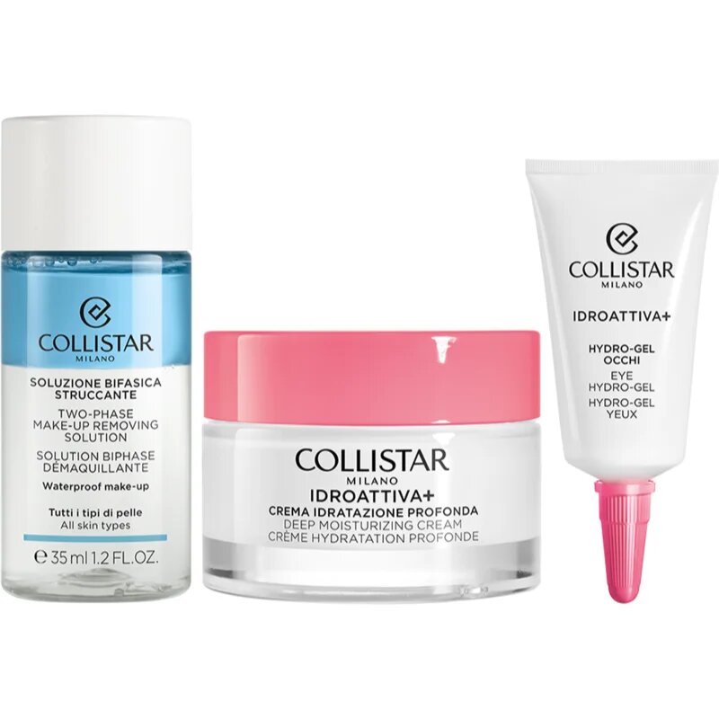 Collistar Deep Moisturizing Cream Travel Kit darilni set z vlažilnim učinkom