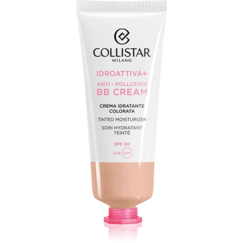 Collistar Face IDROATTIVA+ Tinted Moisturizer tonizirajoča vlažilna krema SPF 30 odtenek 1 Light 50 ml