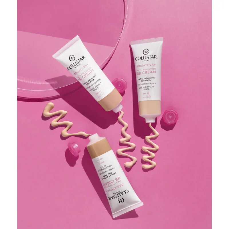 Collistar Face IDROATTIVA+ Tinted Moisturizer tonizirajoča vlažilna krema SPF 30 odtenek 1 Light 50 ml