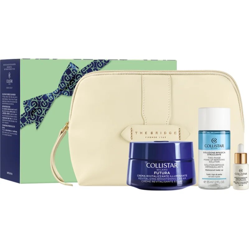 Collistar Futura Brightening Revitalizing Cream Gift Set darilni set za osvetlitev kože