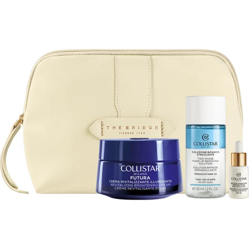 Collistar Futura Brightening Revitalizing Cream Gift Set darilni set za osvetlitev kože